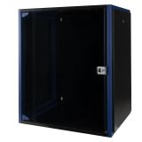 Шкаф настен. 19', 15U 600х450, дв. стек, чер. DATAREX DR-600311 Datarex