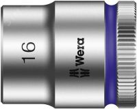 Головка торцевая шестигранная 8790 HMB Zyklop DR 3/8 16 x 30 мм WE-003561 Wera
