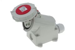 Розетка настенная 16A/400V/3P+N+E/IP67 00-00032464 INPIN
