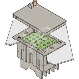 Блок клемный для токовых цепей CC-E-VA-6-6 1SNA166625R2000 TE Connectivity (Entrelec,Tyco)