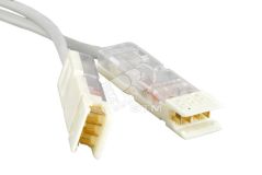 Патч-корд 110 тип-110 тип 2 пары Cat.5 LSZH серый (2м) 229910 Hyperline