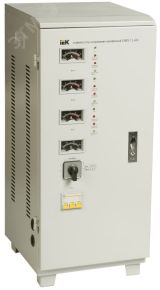 Стабилизатор напряжения 3ф 7.5кВА СНИ3-7.5кВА IVS10-3-07500 IEK