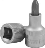 Насадка торцевая 1/2''DR с вставкой-битой крестовой, РН4, 55 мм 049084 Jonnesway