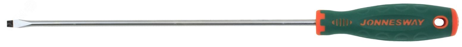Отвертка стержневая шлицевая ANTI-SLIP GRIP, SL5.5х250 мм 046126 Jonnesway