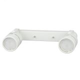 Светильник DLC-S612 GU10x2 WHITE декоративный накладной серия Sotto Без ламп цоколь GU10x2шт Металл Белый TM Fametto UL-00009421 Uniel