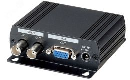 Конвертер аналогового видеосигнала в VGA-сигнал, разрешение до 1280х1024, частота до 85Гц 00013413 SC&T