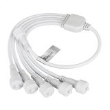 Коннектор питания ARD-CLASSIC-SYNC-RGB White (230V, 5 ports) (ARDCL, Закрытый) 031805 Arlight
