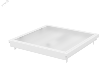Светильник светодиодный ДВО для потолка Cesal 600х600х62 36 ВТ 4000К IP40 V1-A3-00027-10000-4003640 Вартон