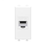 Avanti Розетка компьютерная RJ-45 без шторки      модульная, кат.5е, Белое облако, 1 модуль 4400661 DKC