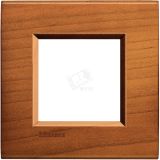 LivingLight Рамка прямоугольная 1 пост Американская вишня LNA4802LCA BTicino