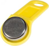 Ключ Touch memory DS 1990A - F5 цвет желтый 00088409 SLINEX