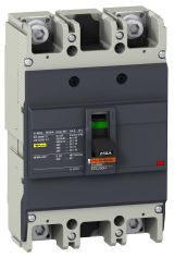 Выключатель автоматический трехполюсный EZC250 36 KA/415В 2Т 200 A EZC250H2200 Schneider Electric