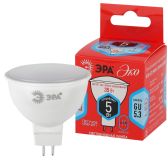 Лампа светодиодная ECO LED MR16-5W-840-GU5.3 (диод, софит, 5Вт, нейтр, GU5.3) (10/100/4000) Б0019061 ЭРА