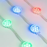 Модуль управляемый SPI-F7-D50 24V RGB-RAM-Auto (1.25W, IP68, 120 deg) (Пластик, 3 года) 036826 Arlight