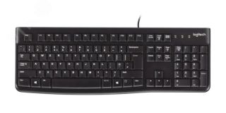 Клавиатура проводная K120, 104 клавиши, USB-A, черный 7000006152 Logitech