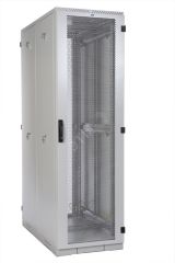 Шкаф серверный напольный 45U (800х1200) дверь перфорированная 2 шт ШТК-С-45.8.12-44АА ЦМО