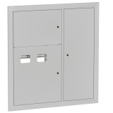 Щит этажный 2 кв. RAL9003 (1000х950х160) Basic mb28-v-2-r9003 EKF
