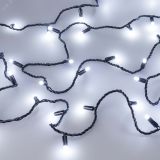Гирлянда светодиодная декоративная ARD-STRING-CLASSIC-1000-BLACK-100LED-MILK-PULSE White (230V, 7W) (ARDCL, IP65) 031652 Arlight