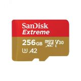 Карта памяти 256GB MicroSD Extreme UHS I, V30, U3, SDXC, 190 МБ/с, Class 10 117165 SanDisk