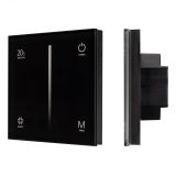 Панель SMART-P36-DIM-IN Black (230V, 1.5A, TRIAC, Sens, 2.4G) (ARL, IP20 Пластик, 5 лет) 028110 Arlight