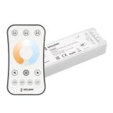 INTELLIGENT ARLIGHT Диммер SMART-SET-PWM-102-72-MIX-SUF White (12-24V, 2x5A, ПДУ RING 10кн, 2.4G) (IARL, IP20 Пластик, 5 лет) 036184 Arlight