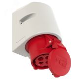 Розетка настенная 16А/400V/3P+E/IP44 00-00002345 PCE