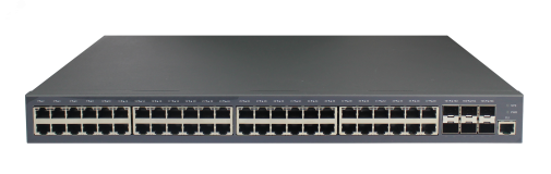 Коммутатор управляемый L2+ 48 портов POE 10/100/100 Мб/с, 6хSFP+ ЭКО57524 Gigalink