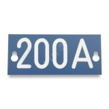 Табличка номинального тока ''200A'', 145х60х1.5мм PEM242.200 ENSTO/ЭНЕРВИК
