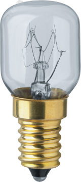 Лампа накаливания специального назначения РН 15вт 230в Е14 T25 CL для духовых шкафов 20142 Navigator Group