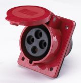 Розетка скрытая 3P+PE 32А 380В IP4 424 26054DEK Dekraft