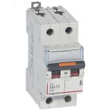 Выключатель автоматический двухполюсный А10А M DX3 25кА 409870 Legrand
