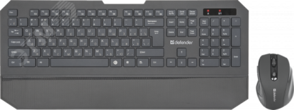Комплект клавиатура + мышь беспроводной Berkeley C-925, черный 45925 Defender