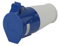 Розетка переносная 223 2Р+РЕ 32А 220В IP44 (10/60/1440) R-32-2P-PE-IP44 Б0032864 ЭРА