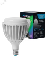Лампа светодиодная LED 200Вт 220В Е40 D200х270 6500К холодный 19000 лм KHWLED200WE4065 Космос