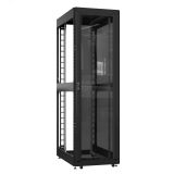 Шкаф серверный 52U 800х1000 передняя дверь: стекло IP41. задняя дверь: без. боковые панели: без. цвет: черный RAL9005  EX 8052.9100 SYSMATRIX