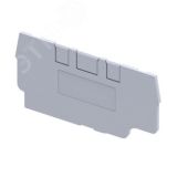 Крышка концевая OptiClip EPCX2,5/3-TRIPLET-серый для клемм CX2,5/3-TRIPLET 289751 КЭАЗ