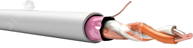 TechnoLAN F/UTP Cat 5e PVC LS нг(А)-LSLTx 1х2х0.52 ТУ 3574-019-53930360-2014 серый ЦБ-00037597 СПКБ Техно
