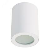 Светильник DLC-S606 GU10 IP44 WHITE  декоративный накладной серия Sotto Без лампы цоколь GU10 Металл Белый TM Fametto UL-00008860 Uniel