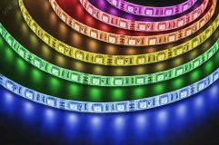 Лента светодиодная LEDх60/м 5м 14.4w/m 12в IP65 Pro RGB 18547 Navigator Group