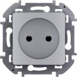 Розетка 2К 16 А 250 В~ INSPIRIA алюминий 673712 Legrand