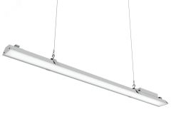 Светильник LED Effect РИТЕЙЛ Лайт 40Вт 3300лм 3000К IP20 КСС Д Подвесные (на тросах), БАП 1 час LE-ССО-14-040-0737-20Т+LE0274 Led Effect