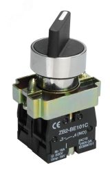 Переключатель LAY5-BD33 3 позиции I-0-II стандартная ручка BSW60-BD-3-K02 IEK