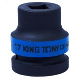 Головка торцевая ударная четырехгранная 1', 17 мм, футорочная 851417M King Tony