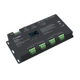 Декодер SMART-DMX-SUF (12-24V, 12x5A, XLR3, RJ45) (, IP20 Металл, 5 лет) 033768 Arlight