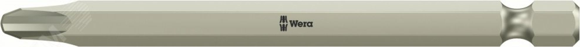 Бита 3851/4 TS PH нержавеющая сталь хвостовик 1/4 E 6.3 PH 3 x 89 мм WE-071083 Wera