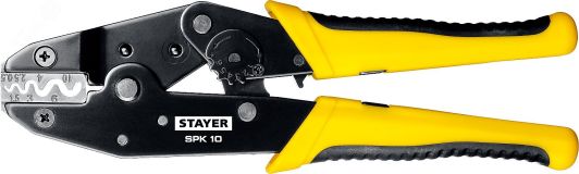 Пресс клещи SPK-10 0.5-10мм2 45440 STAYER