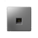 ARTGALLERY розетка компьютерная RJ45, кат. 6A, механизм, сталь GAL000986 Systeme Electric