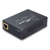 Инжектор PoE 1хRJ45, 1 Гб/с, 802.3at 60 Вт, 100-240В AC, 50/60 Гц 1000467406 PLANET