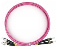 Шнур оптический duplex 2м FC-ST 50/125 мм OM4 LSZH 9132c Cabeus