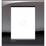 LivingLight Рамка AIR 3+3 модуля Олово LNC4826PT BTicino